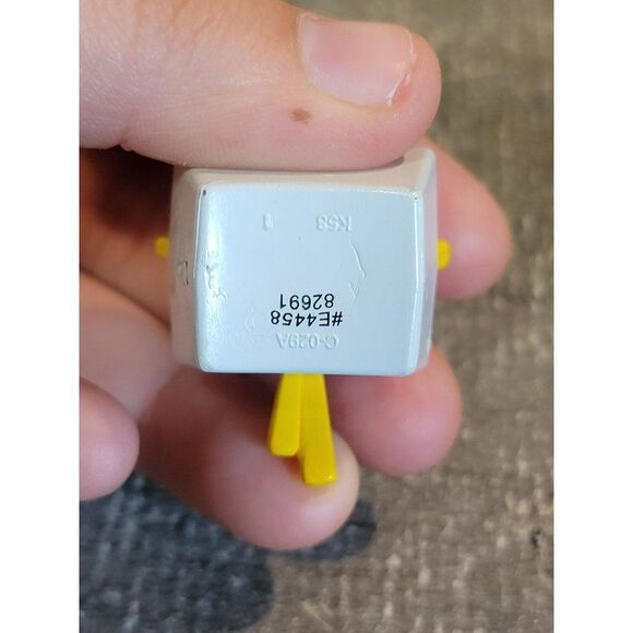 Purple cat kitten fries fry box toy figure - Picture 5 of 5